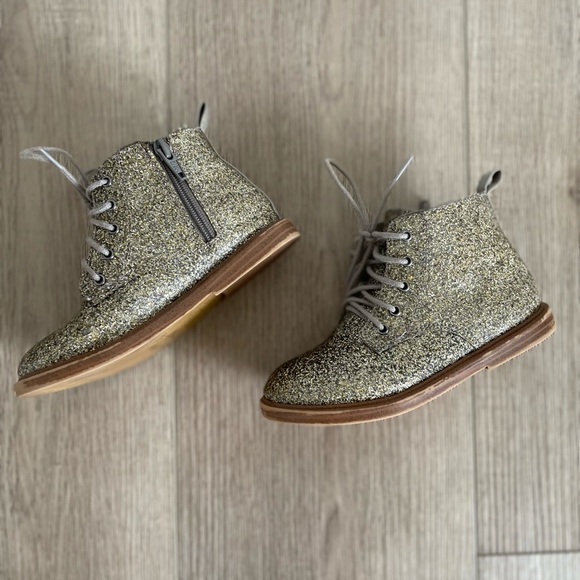 Zara Baby Girl Glitter Boots - Picture 6 of 6